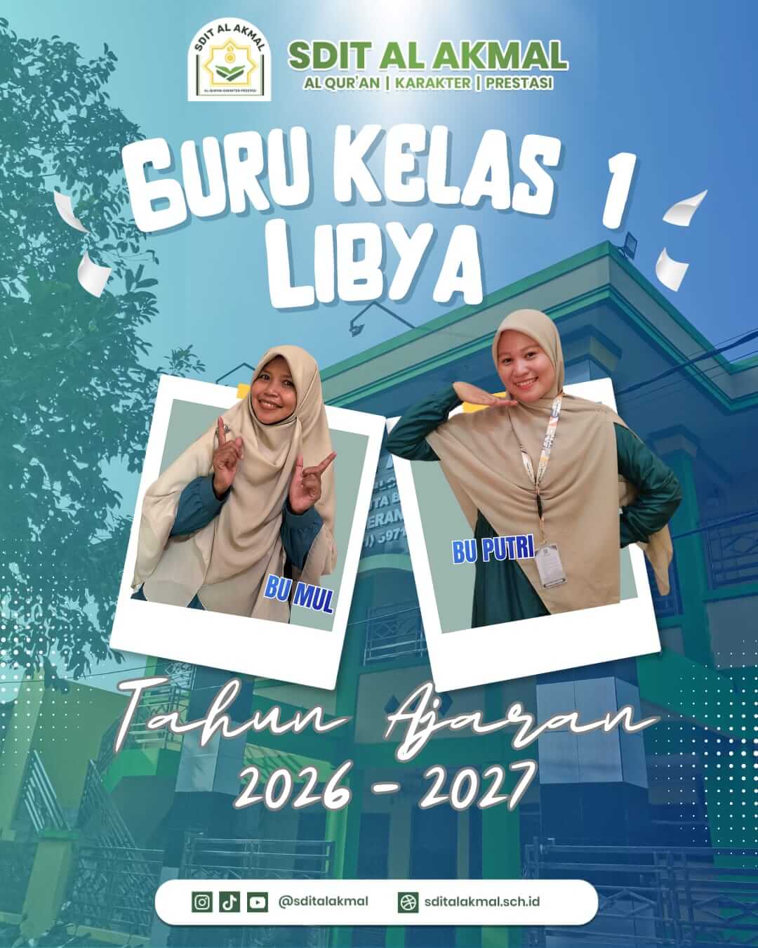 Guru Kelas 1 Libya SDIT Al Akmal Tahun Ajaran 2026/2027