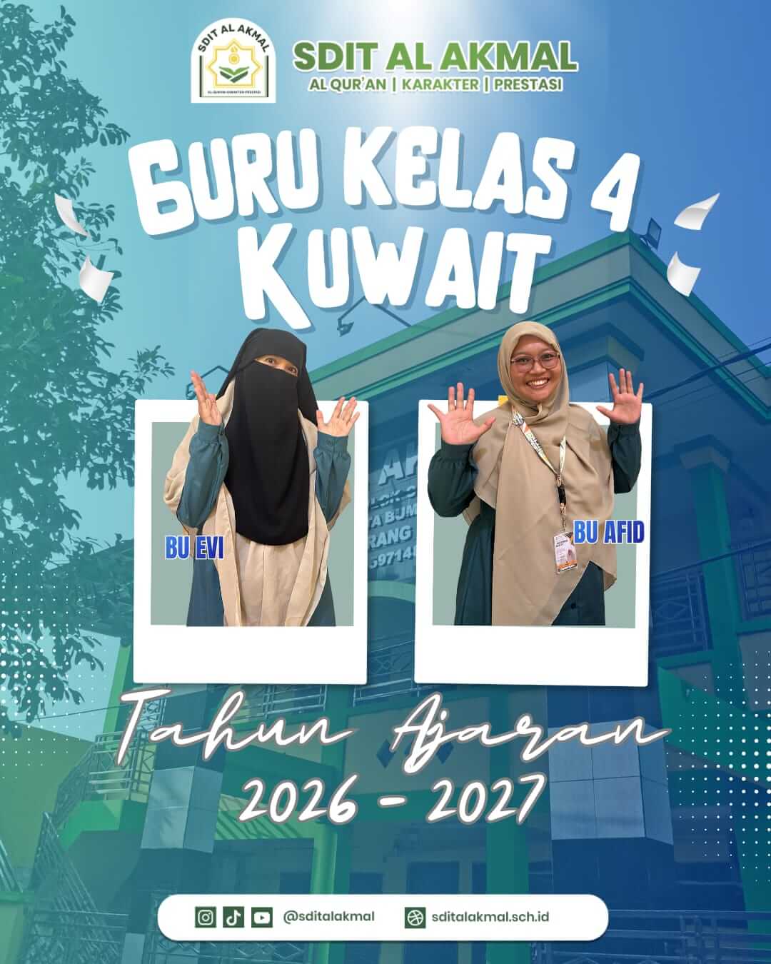 Guru Kelas 4 Kuwait SDIT Al Akmal Tahun Ajaran 2026/2027